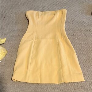 Peppermayo Yellow Mini Dress